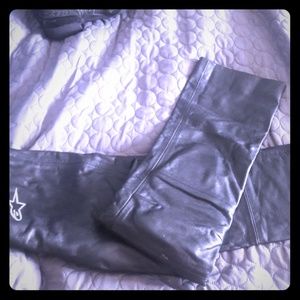 Leather trousers bikers' Alpinestars"